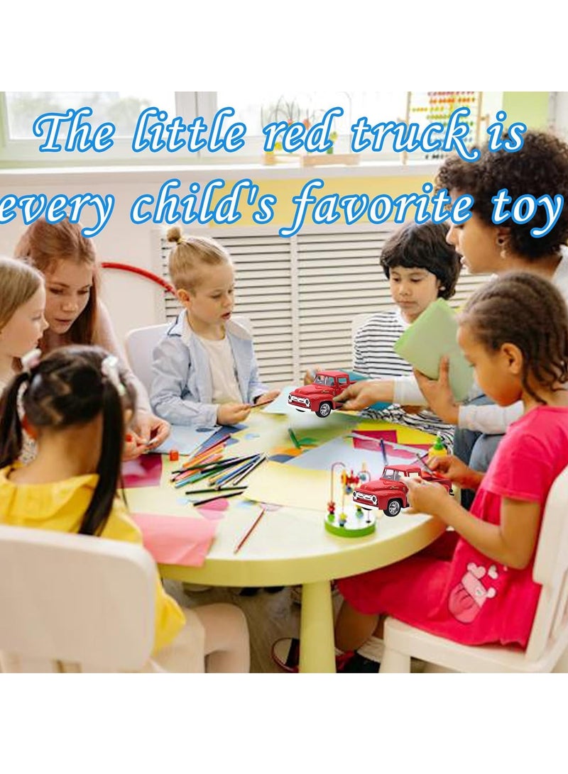 Truck Toys Suitable for Children Aged 1-12 Years Old. The Truck Has a Pull-Back Device and The Door Can be Opened. 1:32 Alloy Children'S Car Toys, Suitable for Birthday Gifts, Cake Decorations, Offi - Image 5