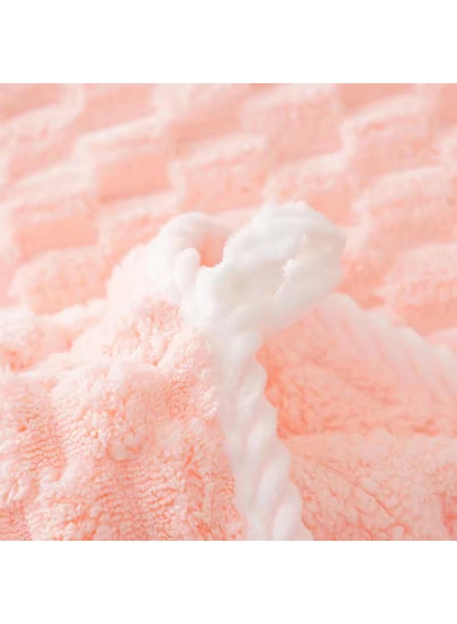 LINEAR Microfiber Hand Towels/Small Size Towel/Face Towel/Towel for Men, Women & Babies/Ultra Soft, Absorbent & Quick Dry Towels for Gym, Travel 300 GSM (Pink) - Image 5