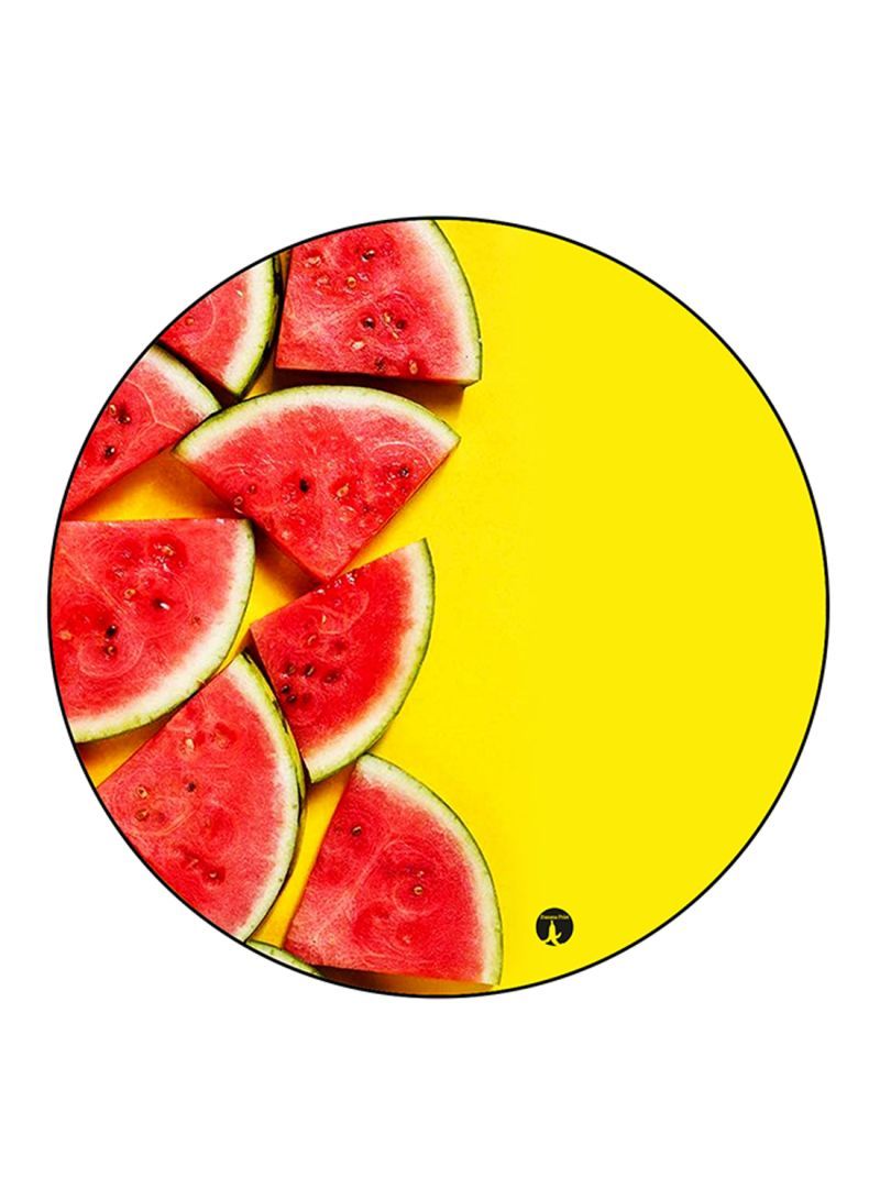 RKN Watermelons Printed Mouse Pad  Multicolour