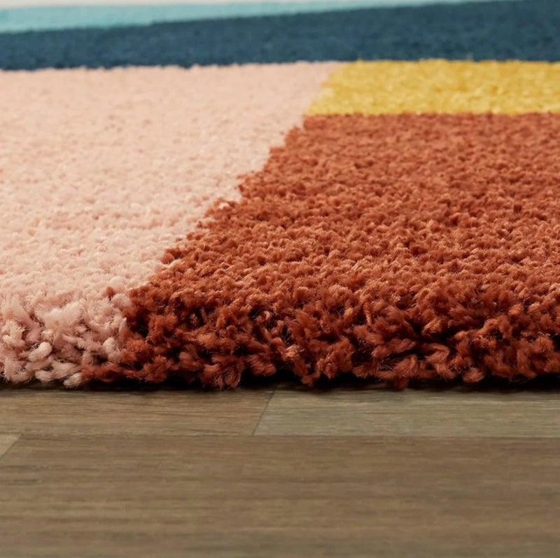 FRESH FROM LOOM Royal Heritage Edition Large 48x72 Inch Carpets for Home,Premium Shaggy Fur Rug Runner,Anti-Skid Bedroom Carpet,Premium Carpets for Living Area Office Sofa Room(4x6 feet),Multicolor - Image 3