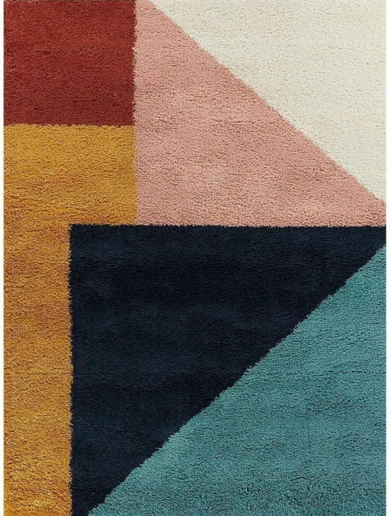 FRESH FROM LOOM Royal Heritage Edition Large 48x72 Inch Carpets for Home,Premium Shaggy Fur Rug Runner,Anti-Skid Bedroom Carpet,Premium Carpets for Living Area Office Sofa Room(4x6 feet),Multicolor - Image 2