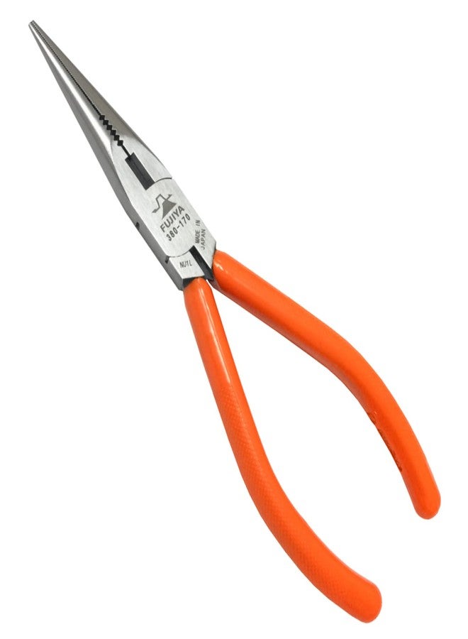 Fujiya Tools, 380-170, Long Nose Pliers, 7 Inch - Image 1