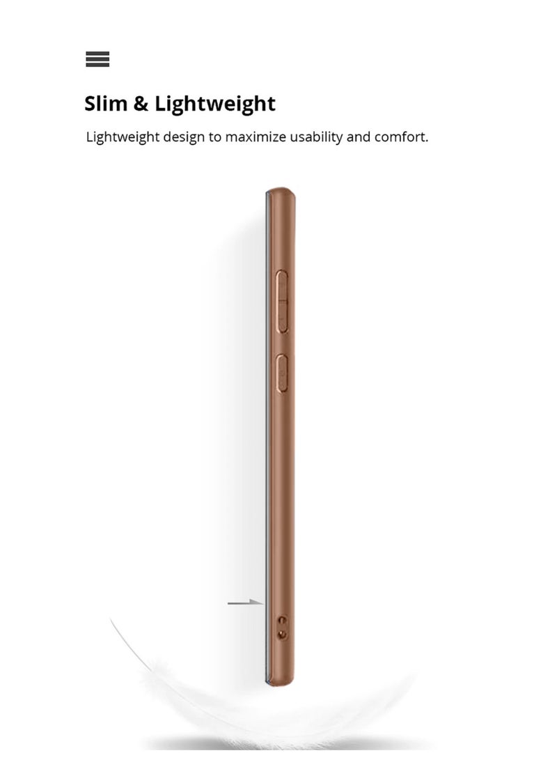 Wtech vivo V60 5G 2025 Premium PU Leather Shockproof Soft Rubber Case Cover (MCFLSN) - Brown - Image 5