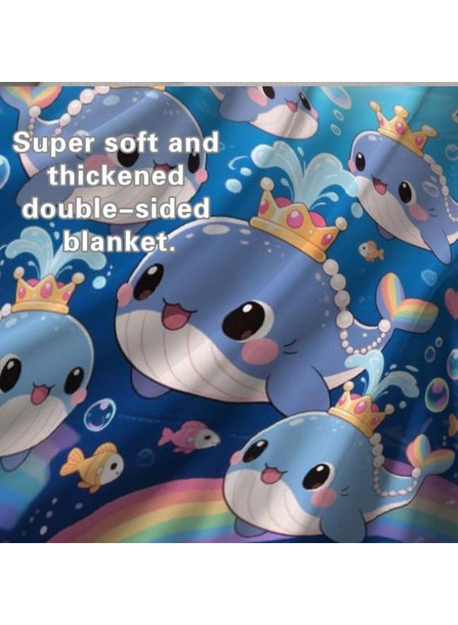 عام Wisdom Fairy (أحدث) بطانية رقيقة من الفانيلا (دافئة ومريحة، ومناسبة للنوم، واستخدام اللعبة، وإزالة الغبار والرمل) 150 سم * 200 سم - 33 - Image 5