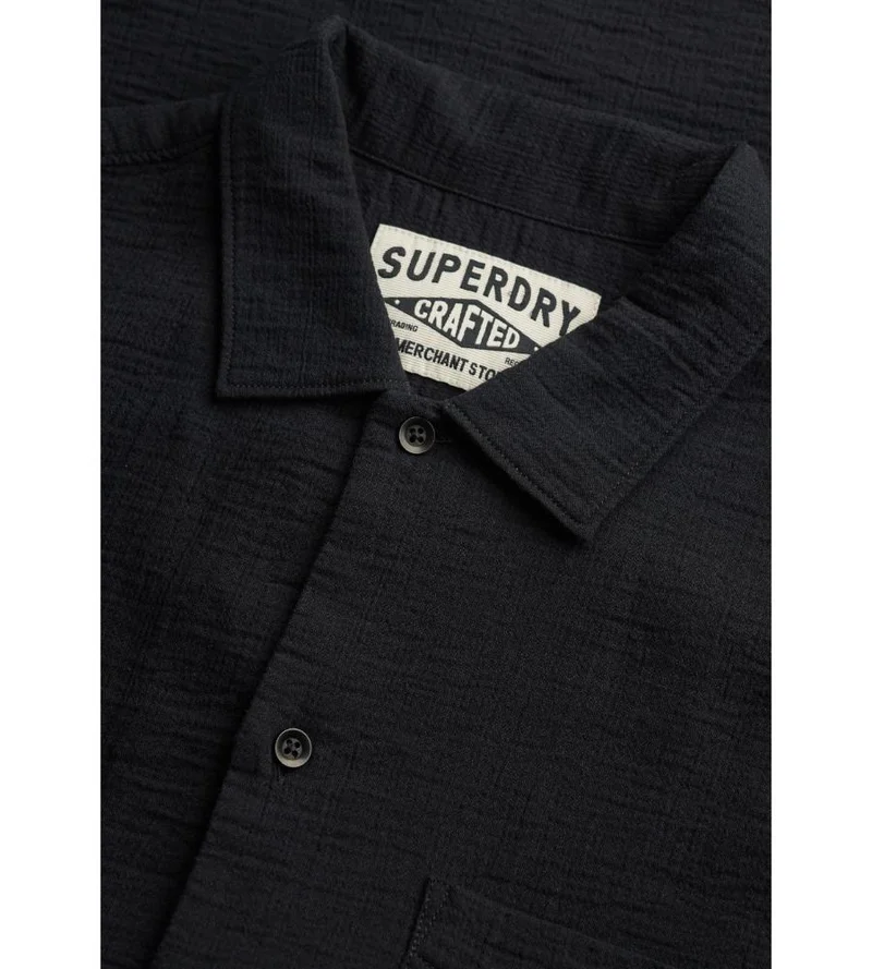 Superdry The Merchant Store - Textured Short Sleeve Shirt