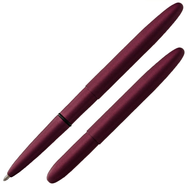 Fisher Space Pen Black Cherry Cerakote Finish Bullet Pen, Pressurized Ballpoint Pen, Compact Size, Writes Upside Down, Extreme Temperatures, Black Ink, Medium Point, Made in the USA - Image 1