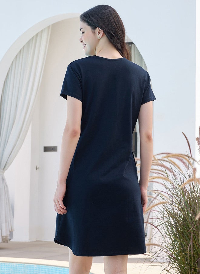 beebelle ETC X beebelle Women Printed T-shirt Nightdress - Image 5