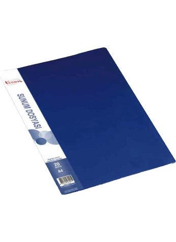 Ticon Presentation Folder Promotional Catalog 30's Blue  - Image 1