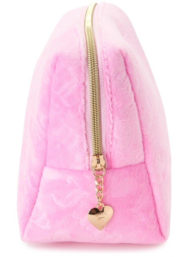 Juicy Couture حقيبة مستحضرات التجميل النسائية - حقيبة مكياج وأدوات تجميل للسفر، وردي - Image 5