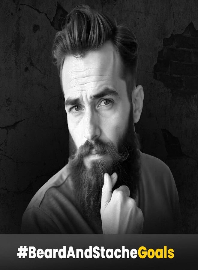 nishman Mustache & Beard Styling Wax with Argan Oil, Sweet Almond Oil, Jojoba Oil | Low Shine & Light Hold - Image 5