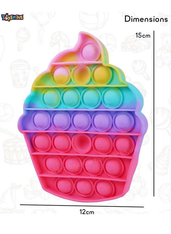 Toyshine Pack of 1- ICE Cream Softy- Fidget Popping Sounds Toy, BPA Free Silicone, Push Bubbles Toy for Autism Stress Reliever, Sensory Toy Pop It Toy- Pastel - pzsku/ZF0188EF97F95D58F32EEZ/45/_/1740118094/46e1a03f-74bc-47fe-b0e4-3ef766cd2488