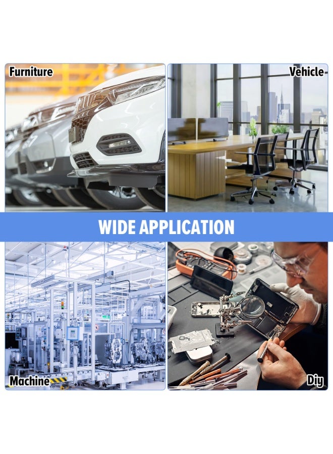 RTYY 500 Pcs Nylon Flat Washers, Hose Washer Rubber Screw, Sealing Faucet Washers Kit Vibration Absorbing Pads for Faucets Bolts Screws Hose Plumbing Shower Head (M2 M2.5 M3 M4 M5 M6 M8 M10) - Image 4