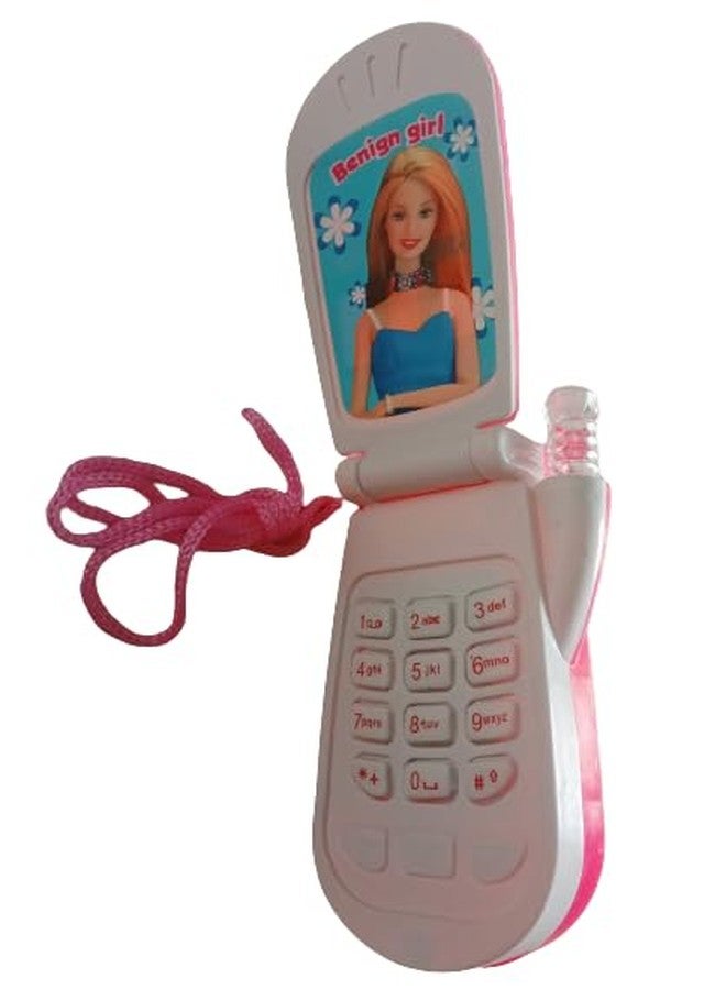 ZOKCY® (Pack of 1 Pcs) Musical Mobile Toy for Kids/Musical Mobile with Lights Sound /Birthday Return Gift/Barbie Play Cell Phone /Musical Toy for Kids Age 3-4-5-6-7 - Image 5