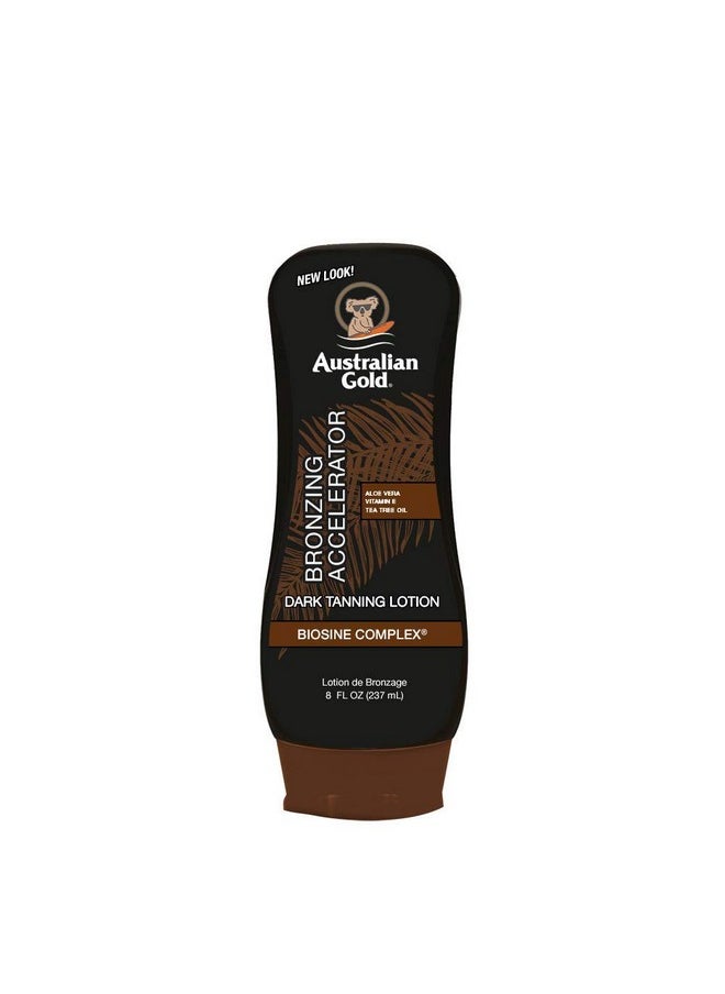 Australian Gold Dark Tanning Accelerator Lotion With Bronzer 8 Ounce New Package Same Formula B003Gx5Ssc  - Image 2