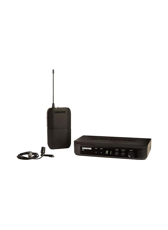 Shure 3-Piece Lavalier Wireless Microphone System Set BLX14UK/CVLX-K14 Black - Image 1