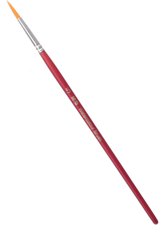 M&G Watercolor Round Brush, Fine Art Painting, Synthetic Bristles, No. 5 - Image 2