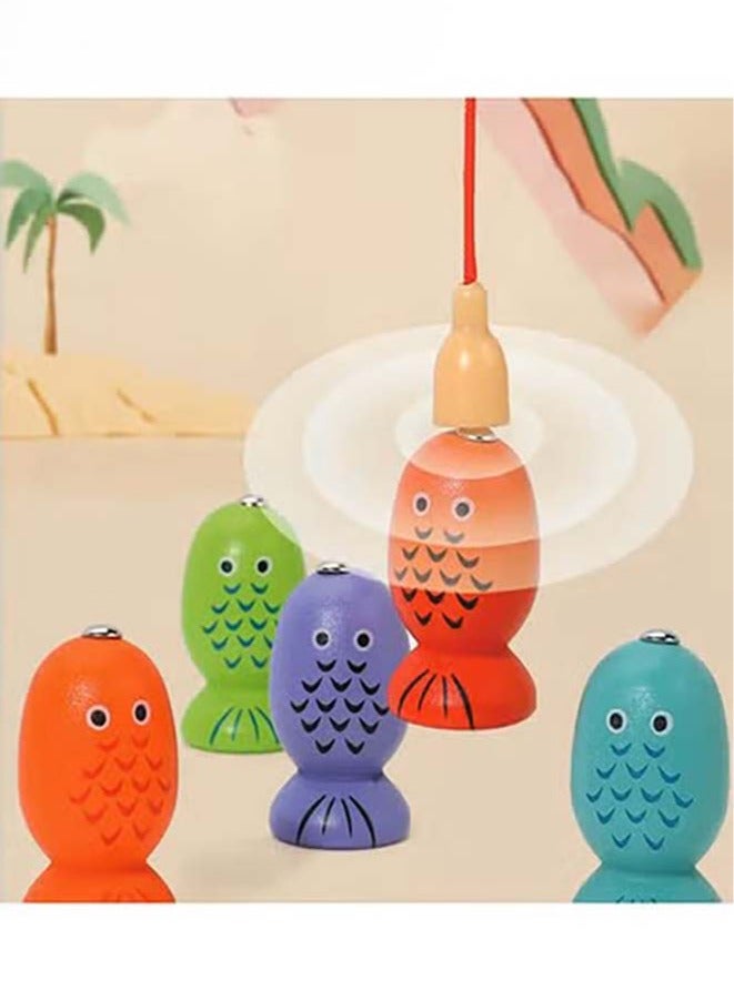 لعبة تعليمية خشبية 3 في 1، لفرز الأشكال والألوان، والتعرف على الفواكه، وأحجية مونتيسوري التكديس، هدية تعليمية تفاعلية للأطفال الصغار ومرحلة ما قبل المدرسة - Image 3