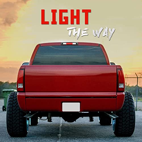 MARLBSTON 3rd Third Brake Light LED Compatible with 1999-2006 Chevrolet Silverado 1500 2500 3500 & HD Classic High Mount Stop Third Center Cargo Rear Brake Light Bar Taillight (Smoke) - Image 3