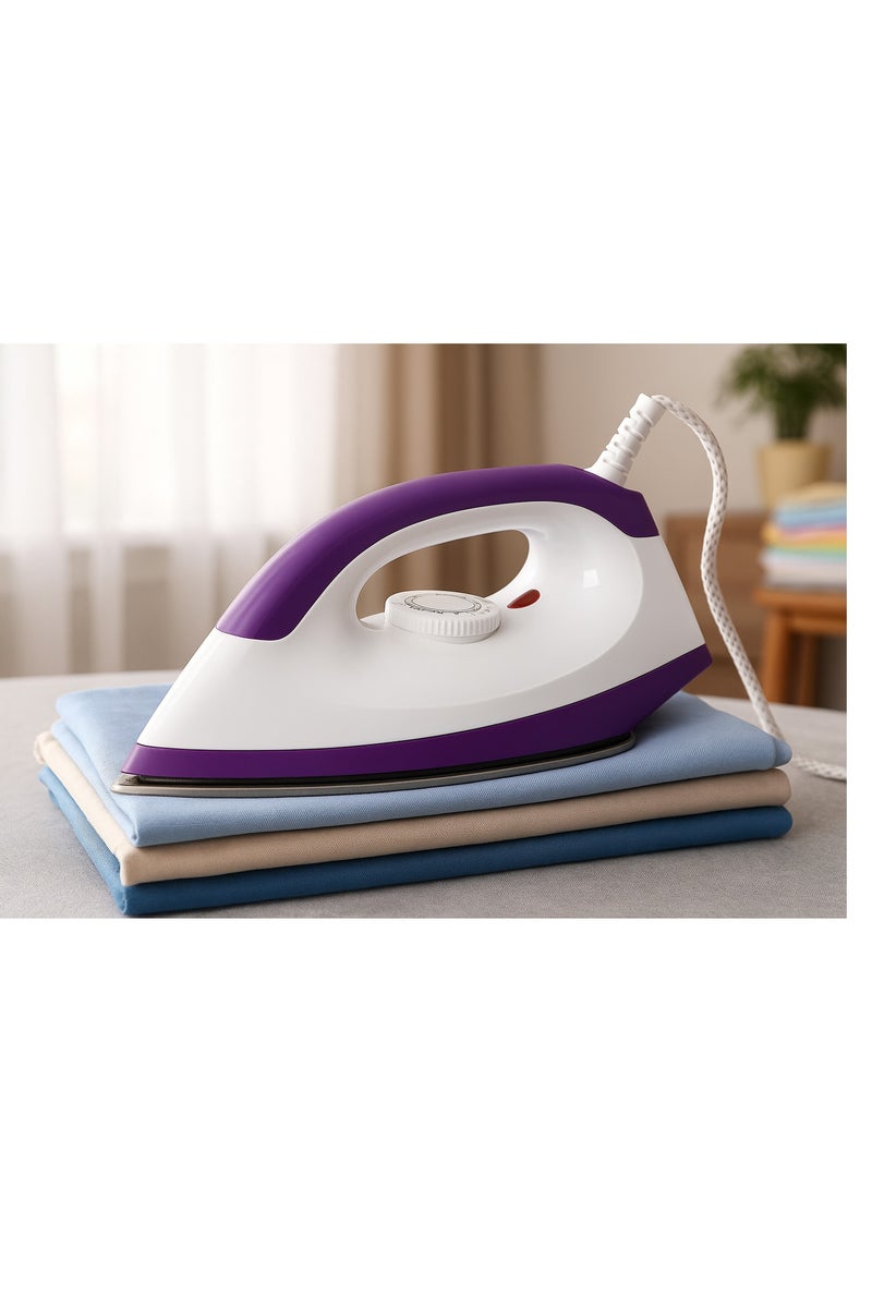 lynx Powerful 1200W Dry Iron with Non-Stick Ceramic Soleplate, Adjustable Temperature Control, Overheat Protection, Scratch-Resistant Surface & Lightweight Design for Effortless Ironing – Best for All Fabrics – LY-IR-3011 - Image 1
