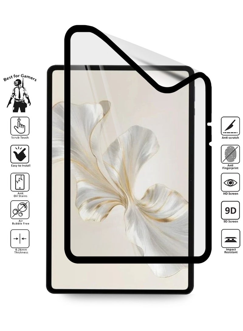 Techie 9D Matte Ceramic Film Screen Protector For Honor Pad 9 12.1inch 2024 - Premium Anti-Fingerprint Shield, Smooth Touch, Bubble-Free Installation  - Image 4