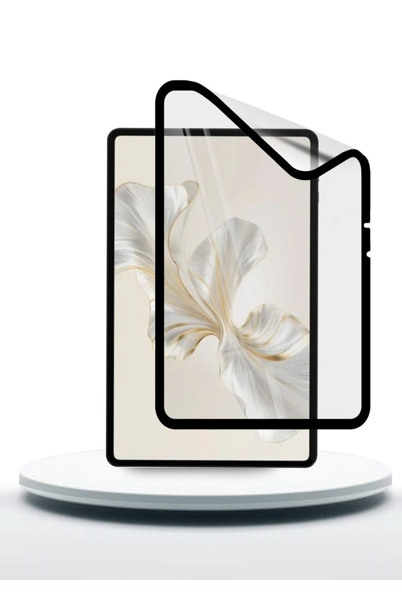 Techie حماية شاشة فيلم سيراميك غير لامع 9D لجهاز Honor Pad 9 بحجم 12.1 بوصة 2024 - درع مضاد لبصمات الأصابع، لمسة سلسة، تركيب خالي من الفقاعات - Image 1
