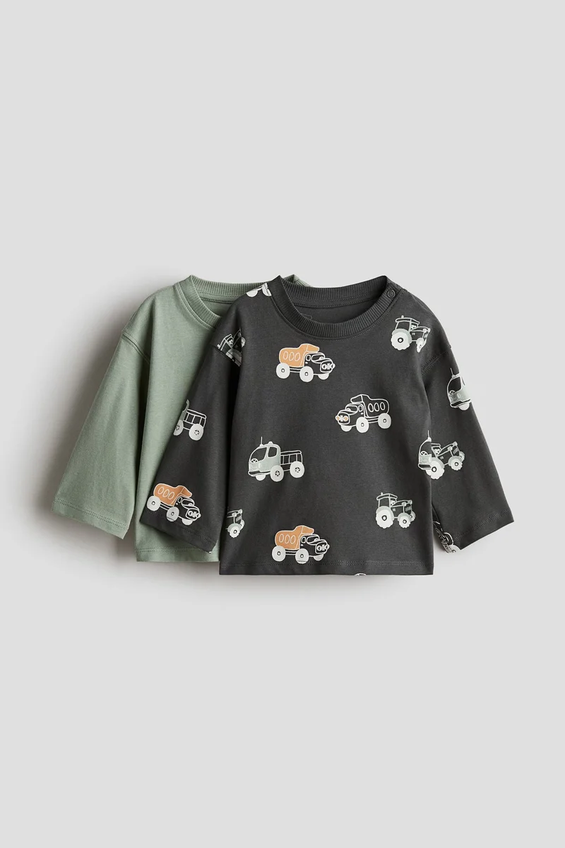 H&M 2-pack long-sleeved T-shirts