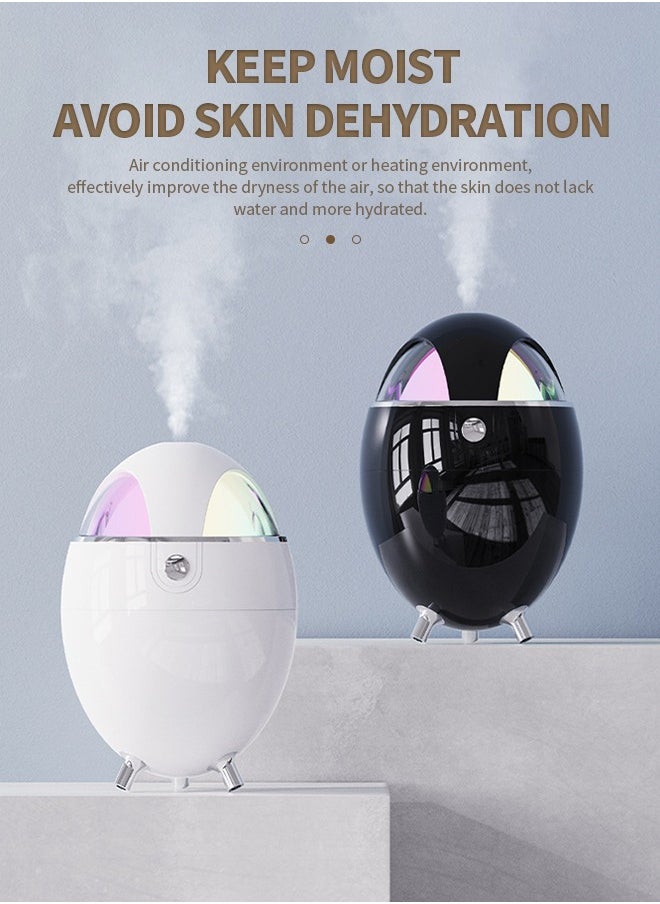 Generic - Large Capacity Humidifier with Colorful Night Light, Ultrasonic Vibration Technology, Ultra-Quiet Operation Without Disturbing People, 350ML - Image 1