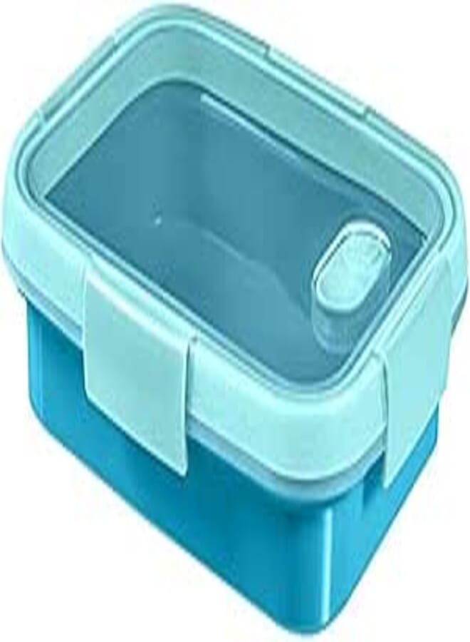 Curver 232672 To Go Plastic Food Container, 0.7 Liter - Blue