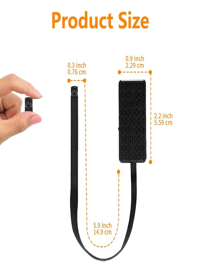 كاميرا InCliick Mini، وحدة تركيب ذاتي، كاميرات بدقة 1080 بكسل، تدعم اتصال واي فاي والتخزين المحلي، كاميرا مراقبة للاستخدام المنزلي والمكتبي مع خاصية كشف الحركة لمراقبة الحيوانات الأليفة/الأطفال/المربيات (بدون صوت). - Image 5