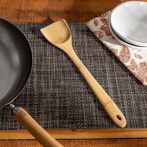 Joyce Chen a Division of Columbian Home Products Joyce Chen 33-2048 Burnished Bamboo Angled Spatula, 14-inch, Pack of 1, Natural - Image 3