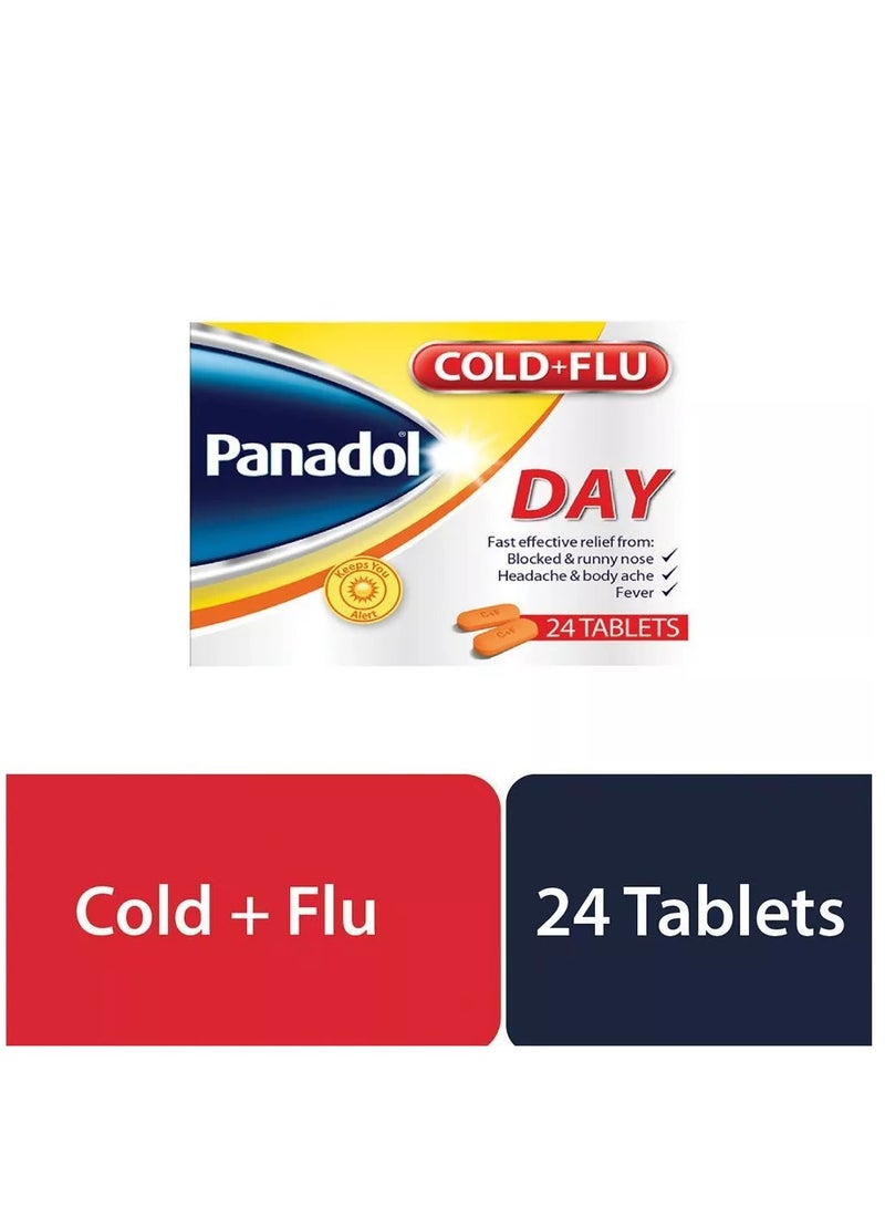 Panadol Cold And Flu Day Caplets-24'S. - Image 3
