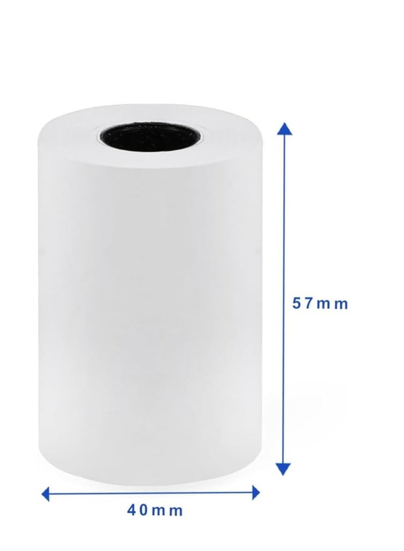 Generic 20 Rolls of 57x40 mm Thermal Paper Till Rolls, Cash Register Receipt, for PDQ POS EPOS EFTPOS, Credit Card Machine, Verifone, Barclays, Ingenico iCT200, iCT 220, iCT250, iCT 250  - Image 3