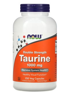 Double Strength Taurine 1000 mg 250 Veg Capsules