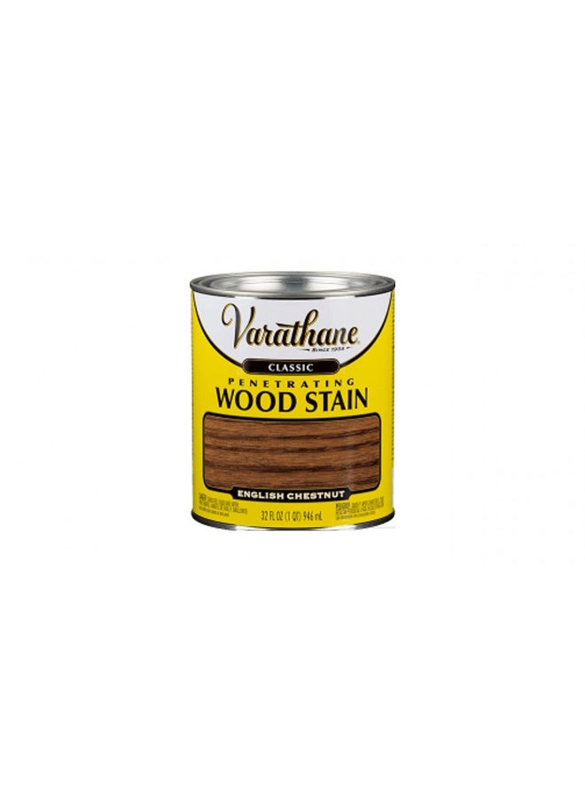 RUST-OLEUM Varathane 211727H Premium Wood Stain, Quart, American Walnut  - Image 1
