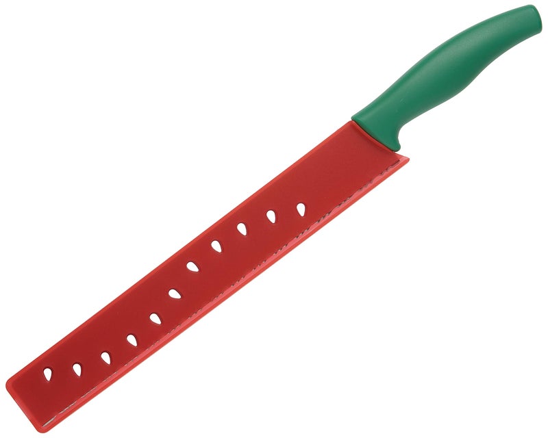 Kuhn Rikon Original Melon Knife Color, Red/Green - Image 1