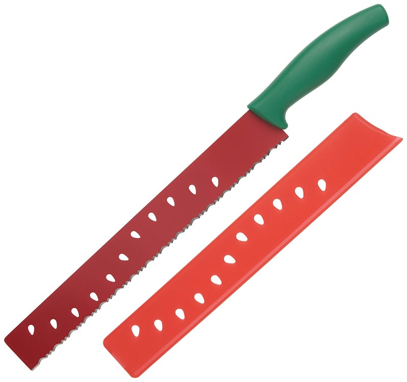 Kuhn Rikon Original Melon Knife Color, Red/Green - Image 2