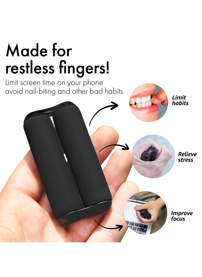 Silent Fidget Toys for Promoting Focus & Stress Relief, Palm Massager, Helps Develop Fine Motor Skills & Ease Skin & Nail Picking, Sized for Small Hands, Quiet Sensory Toy, Durable Sensory Toy