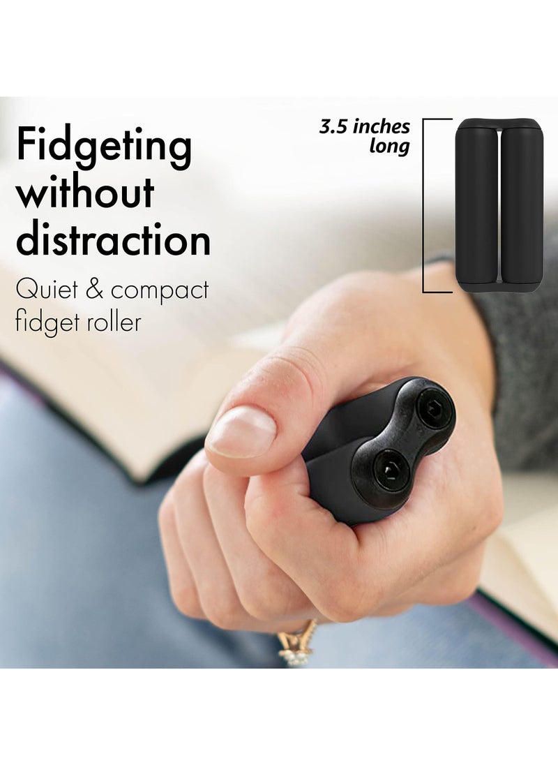 Silent Fidget Toys for Promoting Focus & Stress Relief, Palm Massager, Helps Develop Fine Motor Skills & Ease Skin & Nail Picking, Sized for Small Hands, Quiet Sensory Toy, Durable Sensory Toy
