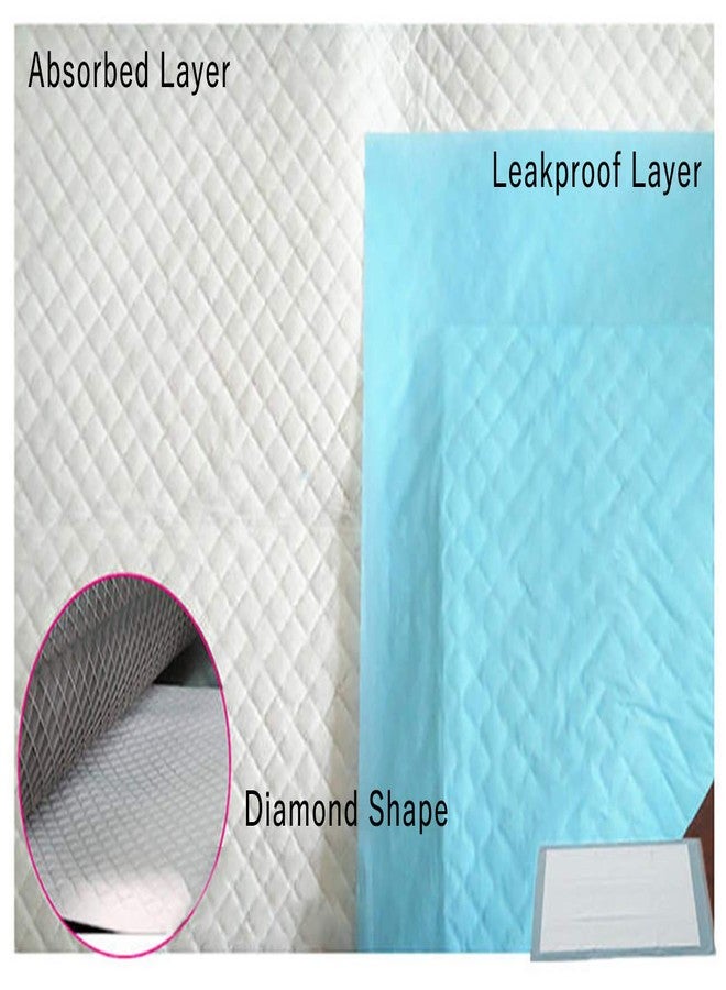 UHENG Disposable Premium Underpads by Hamazz Healthcare, 60x90 cm, Large, Leak-Proof & Super Absorbent, with 4 Corner Adhesive Silicone Release Tape, 20 Count, for Incontinence, Pets, Elderly and Baby - Image 3