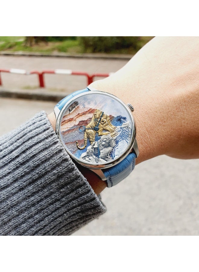 Mathey-Tissot Mathey Tissot Edmond Automatic Handcrafted Tiger H1886TA - Image 4