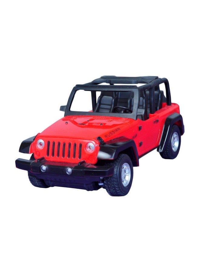 ماجيك واند سيارة جيب روسية مفتوحة قابلة لإعادة الشحن تعمل بالتحكم عن بعد بمقياس 1:22 من ماجيك واند للأطفال [عبوة من قطعة واحدة] [أحمر] - Image 3