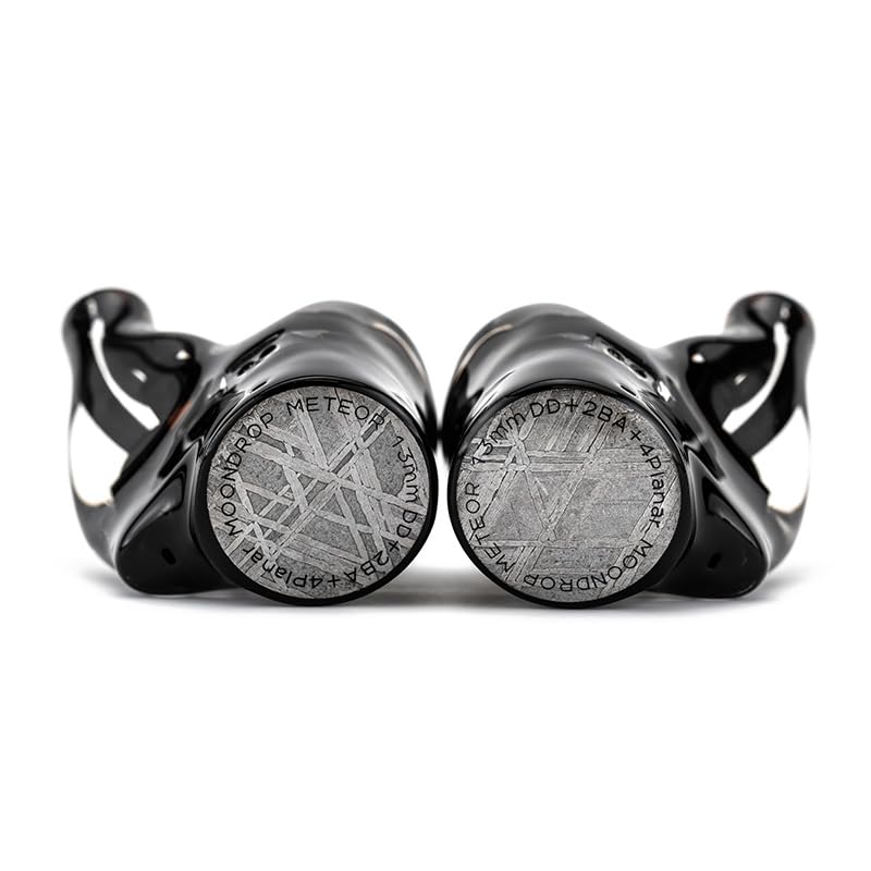 Moondrop Meteor 1DD+2BA+4Planar Earphone 0.78mm 2Pin Interchangeable Design Mixed Cable with Replaceable Plug 3.5mm SE+4.4mm BAL IEMs - Image 1