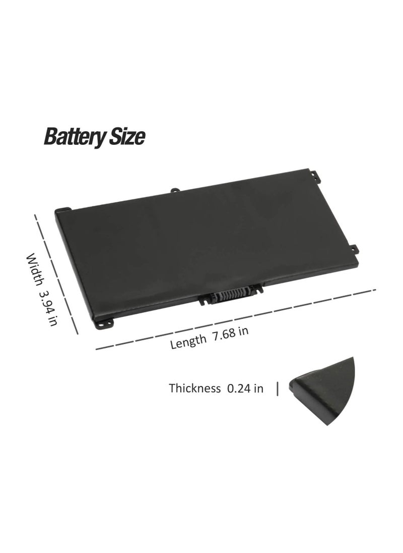 Generic - EzVoIT BK03XL Laptop Battery for HP Pavilion X360 14-ba0xx 14-ba253cl ba001tx ba007tx ba002ne ba004ns ba075tx ba165tx ba004la ba055tx ba063tx ba064tx ba076tu ba073tu ba077tu - Image 1