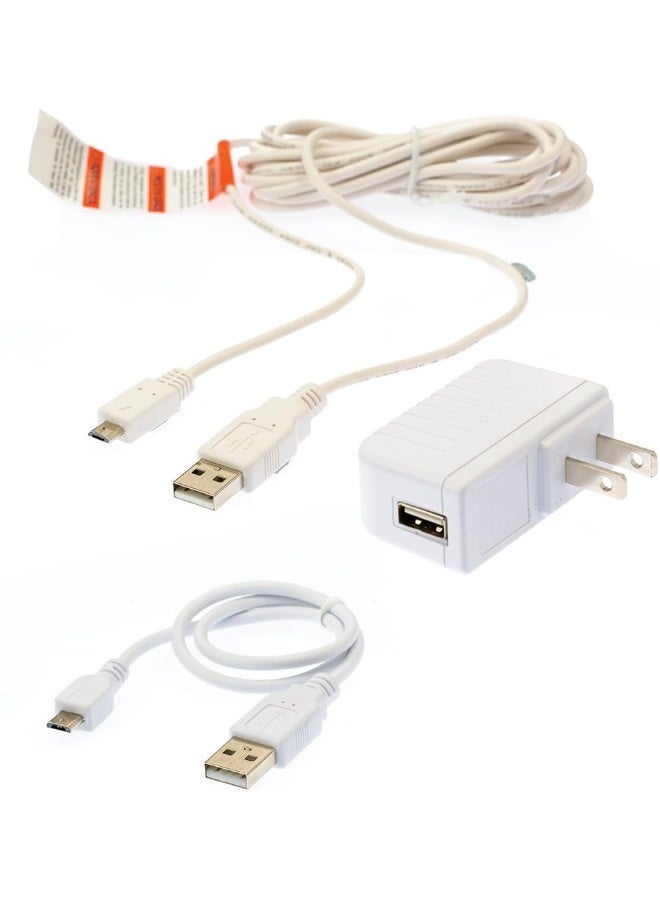 Infant Optics Official Micro-USB Power Cord Adapter for DXR-8 Monitor Unit (2018 Version DXR-8 or Earlier)