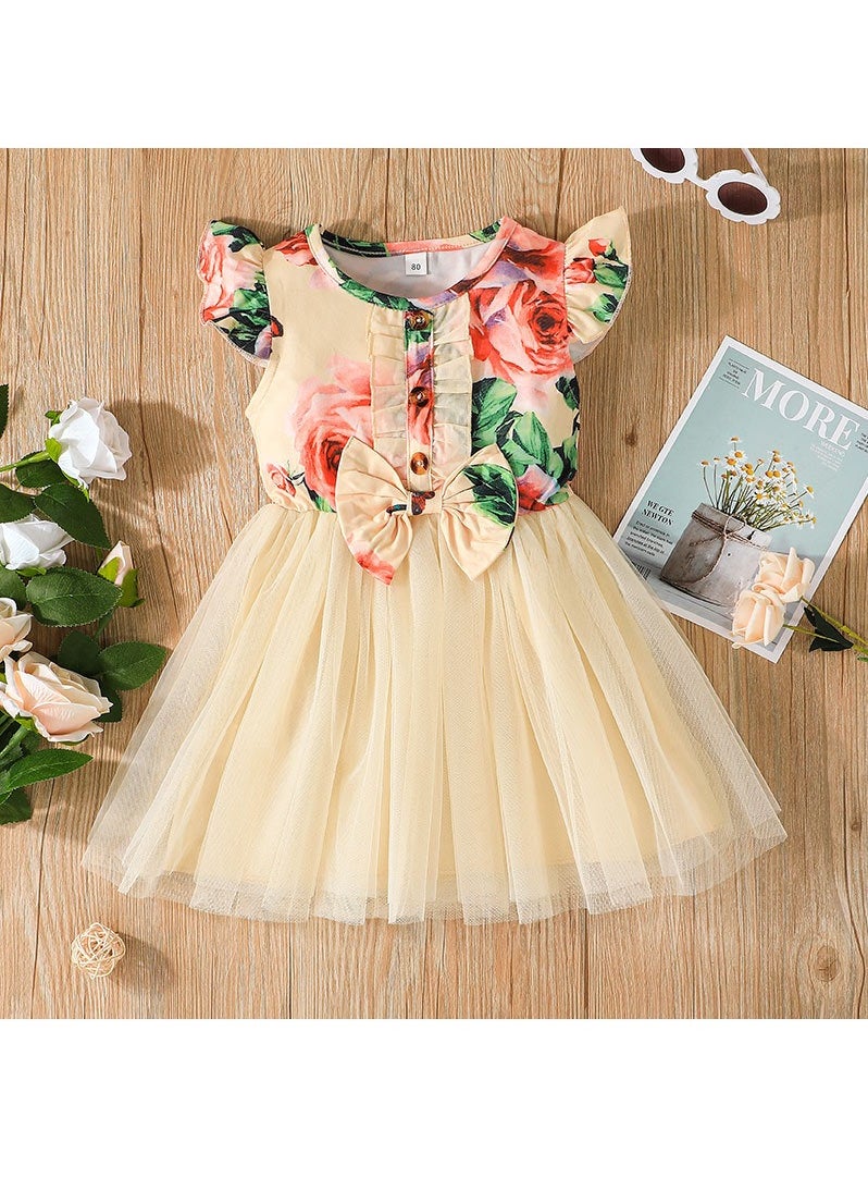 KUYING - Fashionable And Versatile Children's Princess Dress - Image 1