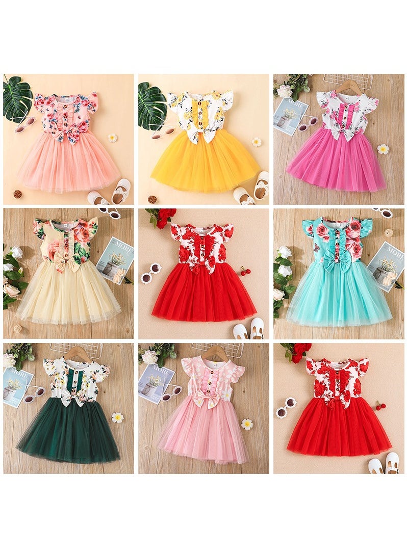 KUYING - Fashionable And Versatile Children's Princess Dress - Image 1