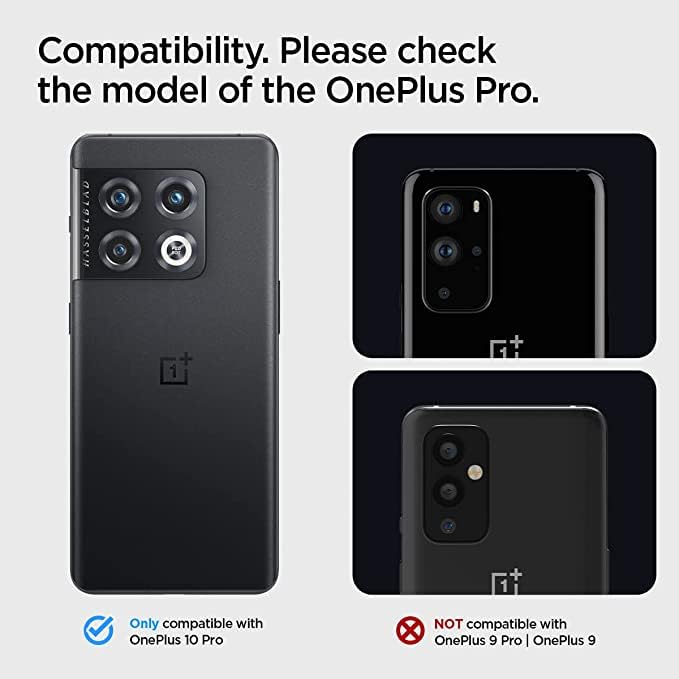 PULOKA for OnePlus 10 PRO - Sleek Flip Case - Premium Vegan Leather Phone Cover with Card Slot - Slim, Durable, Privacy Protection, Shockproof - Kickstand Function - Elegant Flip Wallet Cases - Black - Image 2