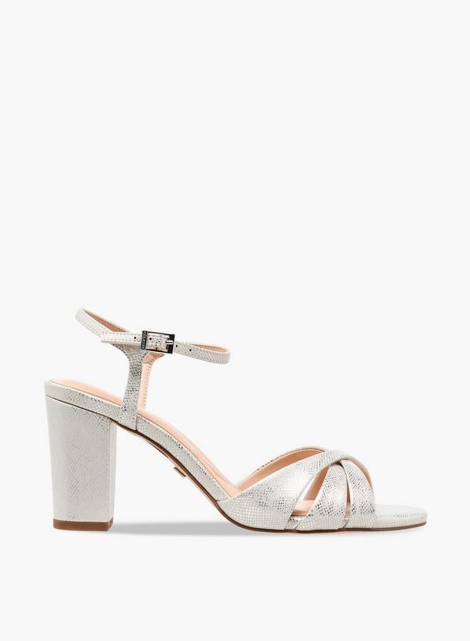 Celeste Women Block Heel Ankle Strap Sandals Ramadan Collections - Image 3