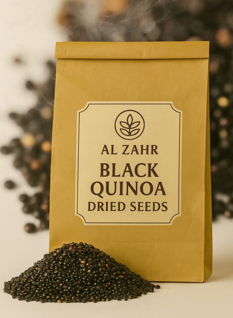 زهر بذور الكينوا السوداء المجففة من AL ZAHR - نقية 100%، فرز يدوي، عالية الجودة، مصدر طبيعي - Image 4