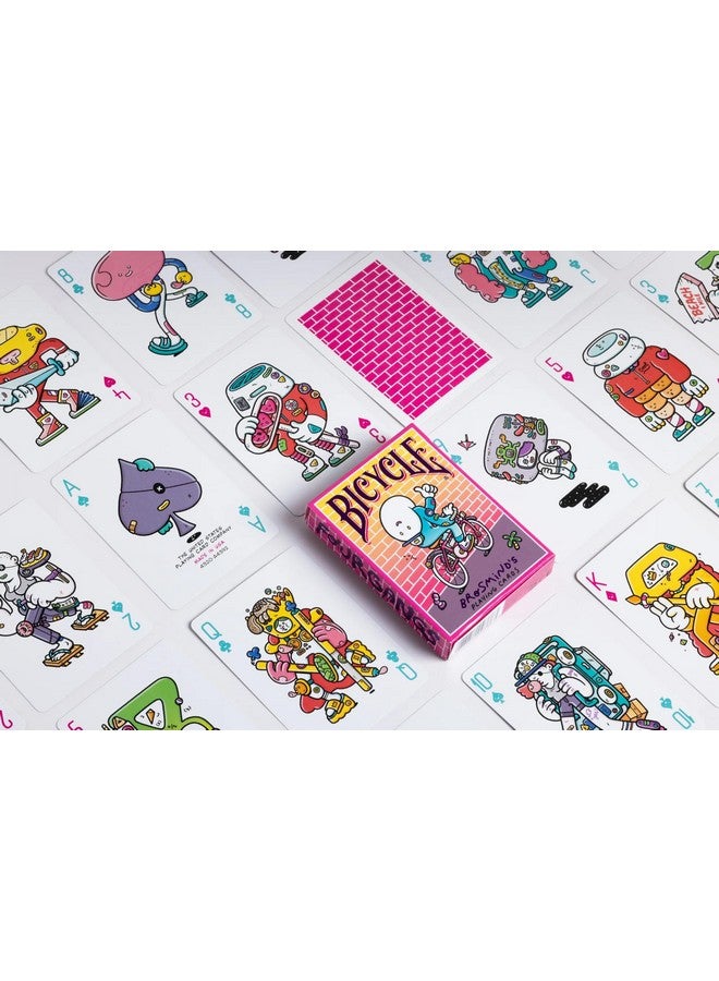 Bicycle Brosmind Four Gangs Playing Cards, Yellow - Image 3